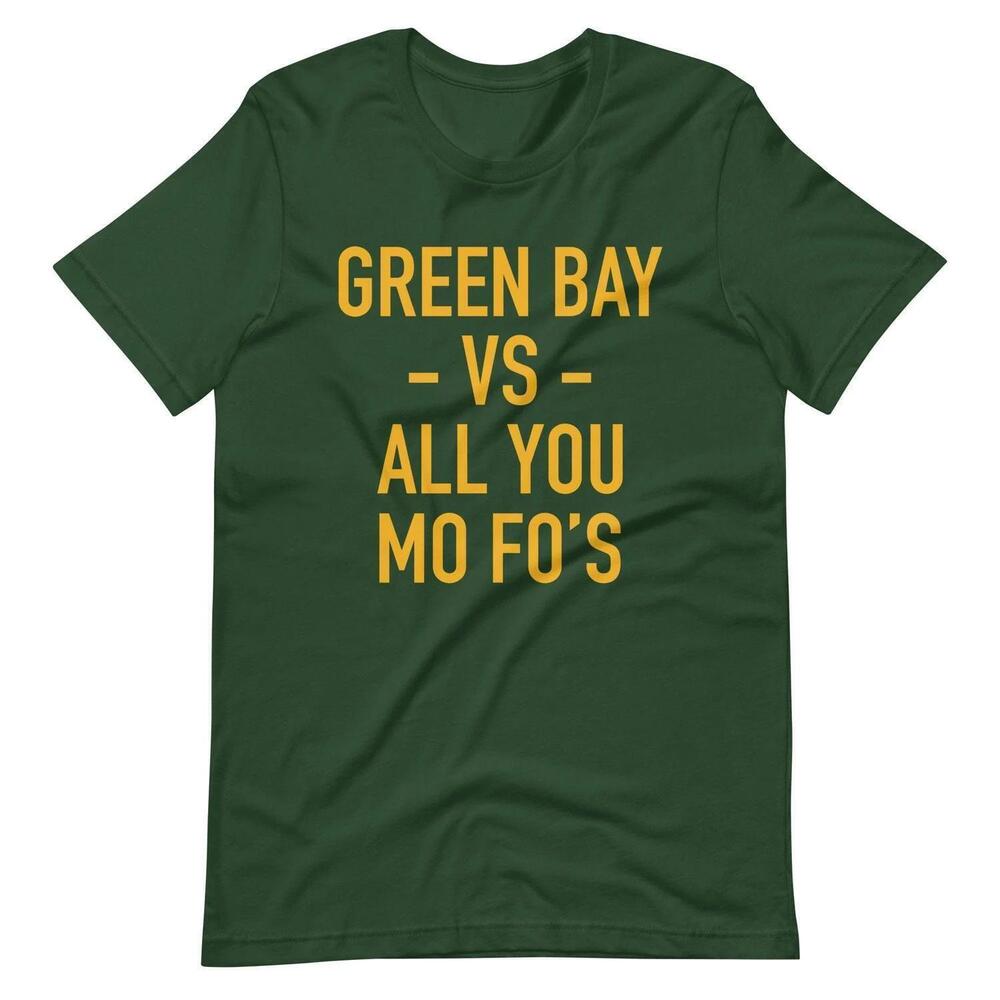 Green Bay Football T-Shirt Wisconsin Game Day Tee Sunday Gear Unisex Shirt